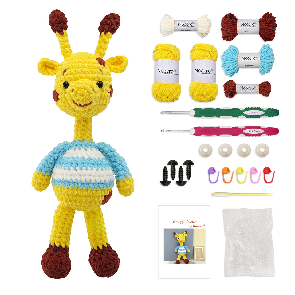 Giraffe Amigurumi Crochet Kit