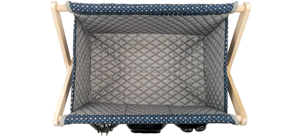 Large Yarn Caddy Organiser product view 19 with Woolique craft details for makers