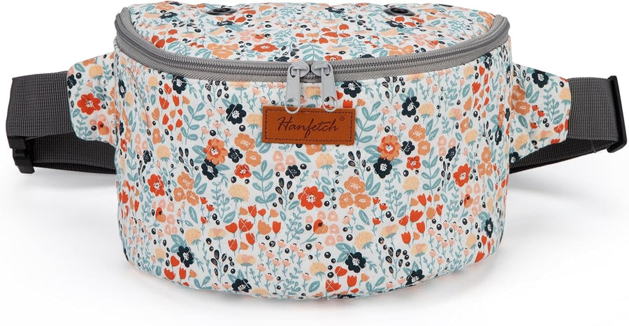 Crossbody Yarn Storage Bag product photo with Woolique craft details for makers and Australian handmade craft projects